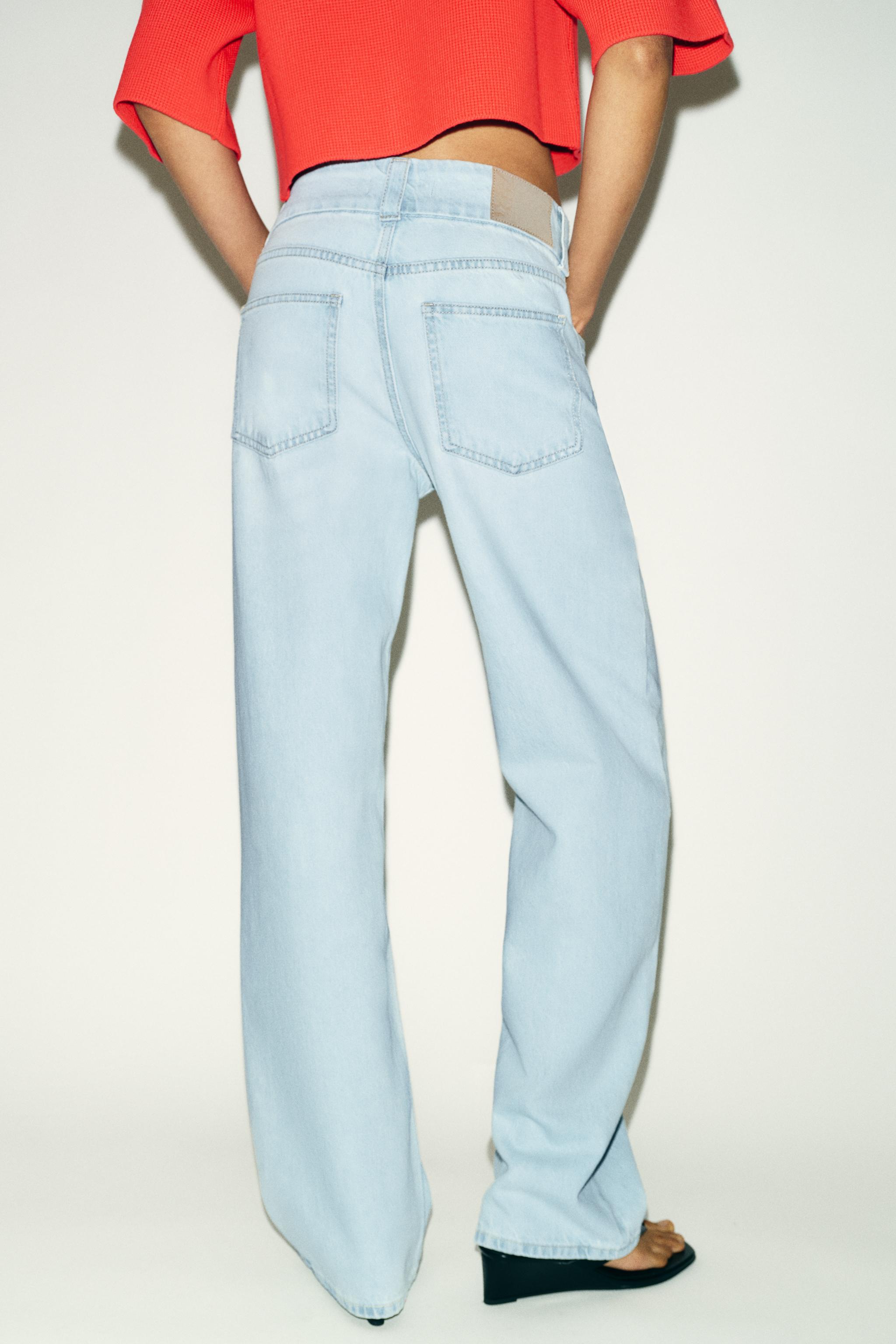 Z1975 HIGH WAIST WIDE STRAIGHT JEANS